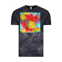 Cloud Black fruits leopard seamless pattern Vintage Tee - Zillion Design Studio