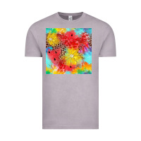 Vintage Zinc fruits leopard seamless pattern Vintage Tee - Zillion Design Studio
