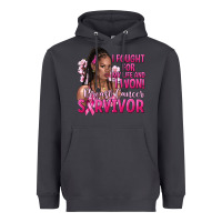 Smoke I fought for my life and i won afro woman Heavyweight Hoodie - NancyCooperArtShop