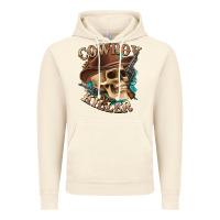 Vintage Artic cowboy killer with skull Vintage Hoodie - texasbilliewilder