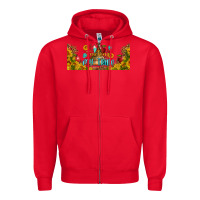 Red teaching my tribe libbey glass Zipper Hoodie - BundleAndBundleShop
