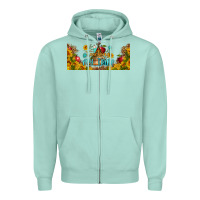 Seafoam teaching my tribe libbey glass Zipper Hoodie - BundleAndBundleShop