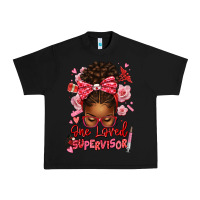 Black one loved supervisor afro messy bun Urban Heavy Tee - texasbilliewilder