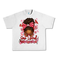 Lunar Rock one loved supervisor afro messy bun Urban Heavy Tee - texasbilliewilder