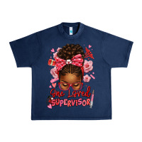 Navy one loved supervisor afro messy bun Urban Heavy Tee - texasbilliewilder