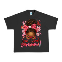 Pigment Black one loved supervisor afro messy bun Urban Heavy Tee - texasbilliewilder