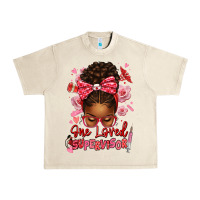 Sandshell one loved supervisor afro messy bun Urban Heavy Tee - texasbilliewilder