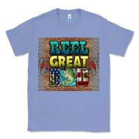 Colony Blue reel great dad Classic Tee - HRA Design Shop
