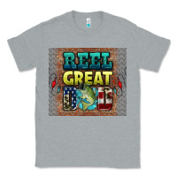 Heather Grey reel great dad Classic Tee - HRA Design Shop