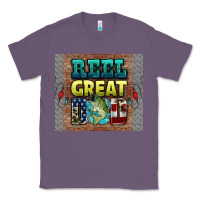 Lavender reel great dad Classic Tee - HRA Design Shop