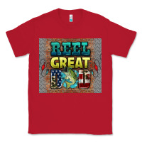 Red reel great dad Classic Tee - HRA Design Shop