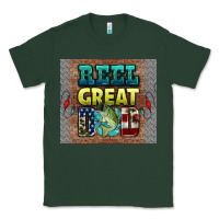 Sports Green reel great dad Classic Tee - HRA Design Shop