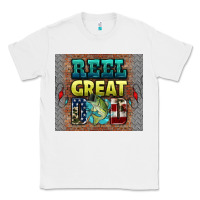 White reel great dad Classic Tee - HRA Design Shop