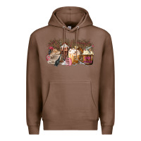 Chestnut Hair Dresser Coffee Cups Premium Hoodie - MaliasSmallBusiness