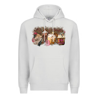 Dove Grey Hair Dresser Coffee Cups Premium Hoodie - MaliasSmallBusiness
