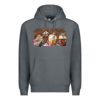 Rock Hair Dresser Coffee Cups Premium Hoodie - MaliasSmallBusiness