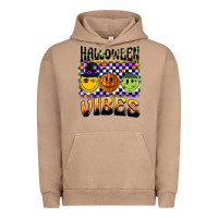 Pigment Burro halloween vibes smiley face Urban Hoodie - BarkalooDesign