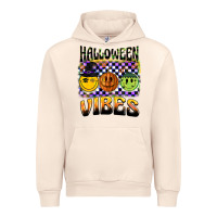 Sandshell halloween vibes smiley face Urban Hoodie - BarkalooDesign