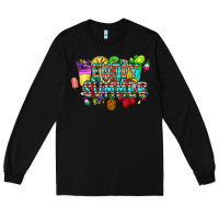 Black enjoy summer Long Sleeve Tee - CowhideDigitalArt