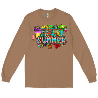 Toasted Coconut enjoy summer Long Sleeve Tee - CowhideDigitalArt