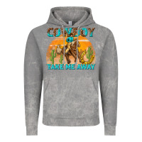 Cloud Rock cowboy take me away Vintage Hoodie - texasbilliewilder