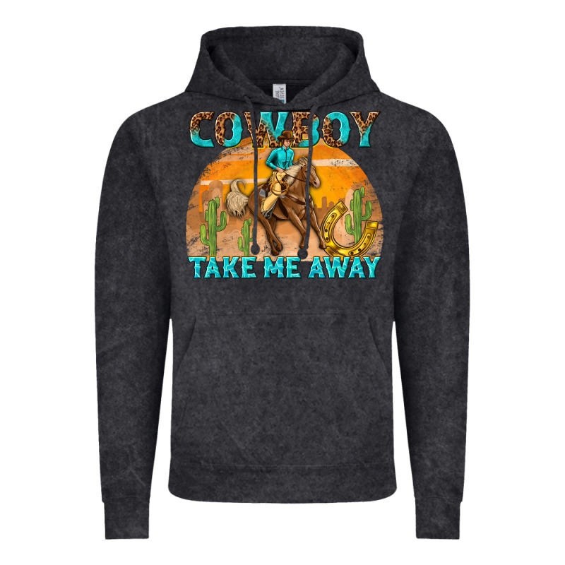 Cowboy Take Me Away Vintage Hoodie by texasbilliewilder | Teevron