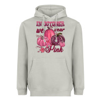 Moon Dust In october we wear pink Heavyweight Hoodie - NancyCooperArtShop