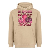Mushroom In october we wear pink Heavyweight Hoodie - NancyCooperArtShop