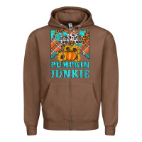 Chestnut pumpkin junkie Zipper Hoodie - Artiststas