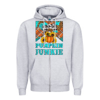 Pumpkin Junkie Zipper Hoodie | Teevron