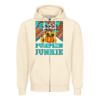 Sandshell pumpkin junkie Zipper Hoodie - Artiststas