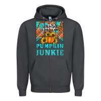 Smoke pumpkin junkie Zipper Hoodie - Artiststas
