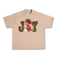 Christmas Joy With Rooster Urban Heavy Tee | Teevron