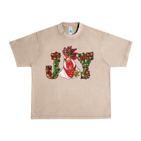 French Oak christmas joy with rooster Urban Heavy Tee - RanaPortraitStore
