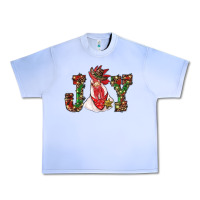 Grape Ice christmas joy with rooster Urban Heavy Tee - RanaPortraitStore