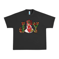 Pigment Black christmas joy with rooster Urban Heavy Tee - RanaPortraitStore