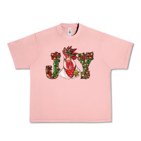 Salmon christmas joy with rooster Urban Heavy Tee - RanaPortraitStore