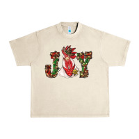 Sandshell christmas joy with rooster Urban Heavy Tee - RanaPortraitStore