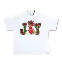 White christmas joy with rooster Urban Heavy Tee - RanaPortraitStore