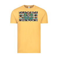 Vintage Mustard dog mom english bulldog license plate template Vintage Tee - BarkalooDesign