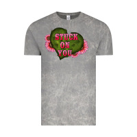 Cloud Rock valentine's day stuck on you heart sunflowers Vintage Tee - RanaPortraitStore