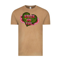Vintage Camel valentine's day stuck on you heart sunflowers Vintage Tee - RanaPortraitStore