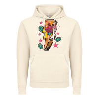 Vintage Artic cowgirl with lightning bolt Vintage Hoodie - texasbilliewilder