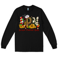 Black christmas lpn licensed practical nurse Long Sleeve Tee - FaDigitalArtStudio