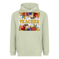 Matcha Teacher Equipment Heavyweight Hoodie - LillyAllenDesigns