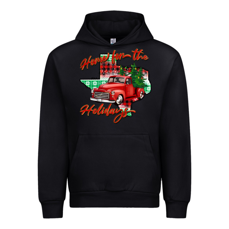 Home For The Holidays Texas Urban Hoodie by BarkalooDesign | Teevron