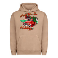 Pigment Burro home for the holidays texas Urban Hoodie - BarkalooDesign