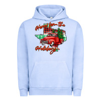 Pigment Grape Ice home for the holidays texas Urban Hoodie - BarkalooDesign