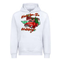 White home for the holidays texas Urban Hoodie - BarkalooDesign