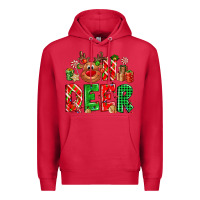 Cardinal Oh deer Reindeer Premium Hoodie - NancyCooperArtShop